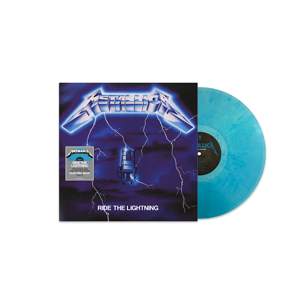 Ride The Lightning - Vinyle bleu